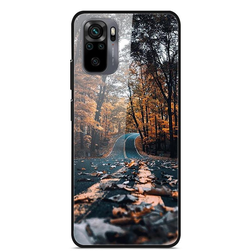 Tempered Glass Case For Xiaomi Redmi Note10 Pro Case Glass Back Cover For Xiaomi Redmi Note 10 10Pro Max Case Note10 5G Shell