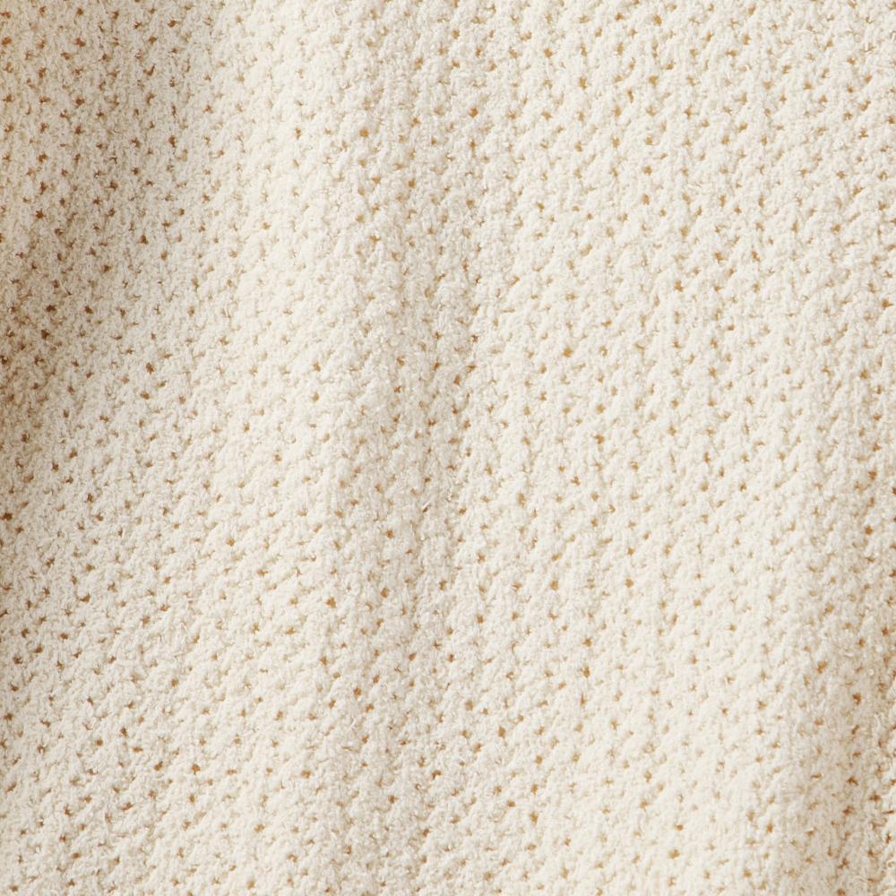 Brompton London Collar Neck Cardigan - Ivory (P242Mcd512)