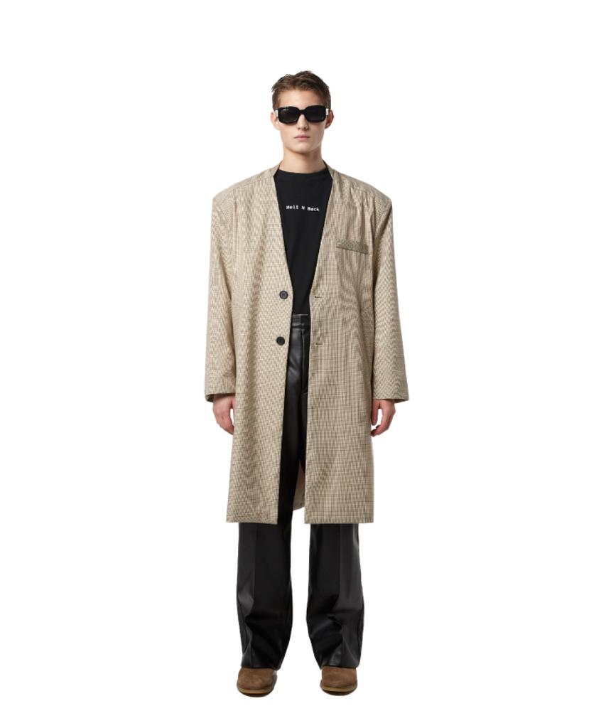 Inprep Checked Long Blazer