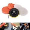 Car Polish Pad 3/4inch For M10/M14 Soft Wool Machine Waxing Polisher Car Body Polishing Discs Cleaning Removes Scratches Tool