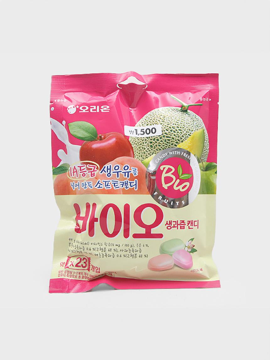 Orion Bio Fresh Fruit Juice Candy 99g 1ea