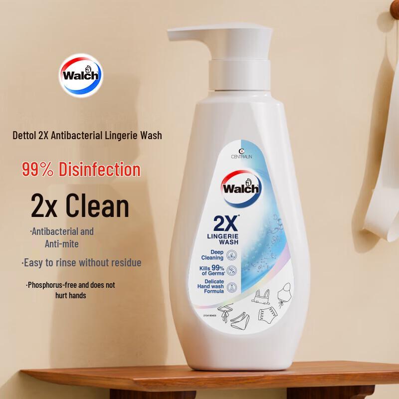 Walch 2x Antibacterial Underwear Detergent