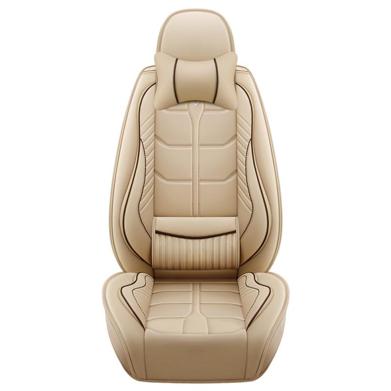 5-Seat Luxury Car Seat Cover, New, Advanced, Four Seasons, , All-Inclusive, Full Coverage, One-Piece, Breathable, Car Seat Protective Jacket
