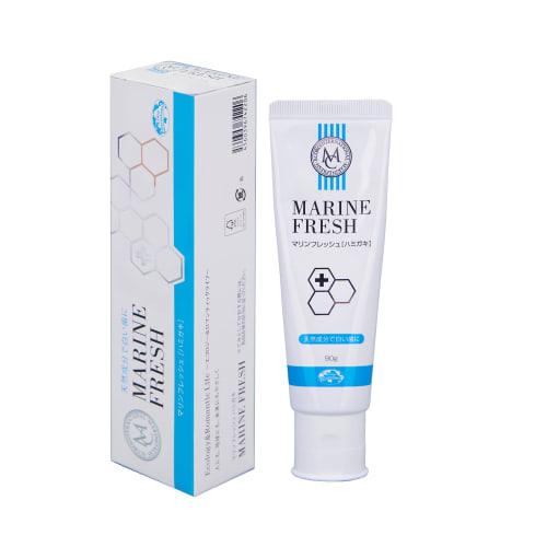 Ecolo International Marine Fresh Toothpaste Gel, 90g, Natural Ingredients, Prevents Bad Breath