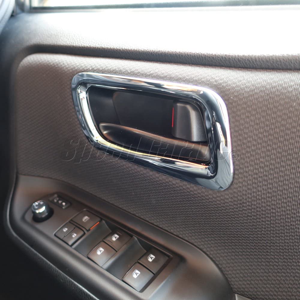 Speed Garage Toyota Noah Voxy Esquire 80 Series Exclusive Inner Door Knob Handle Cover Garnish Chrome for TOYOTA NOAH VOXY ESQUIRE Dress Up Custom