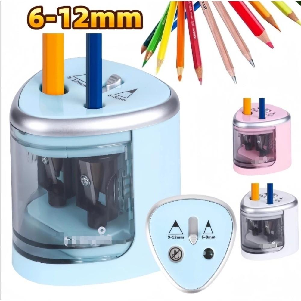 

Switch Electric Pencil Sharpener Battery Charging Creative Stationery Office & School синій