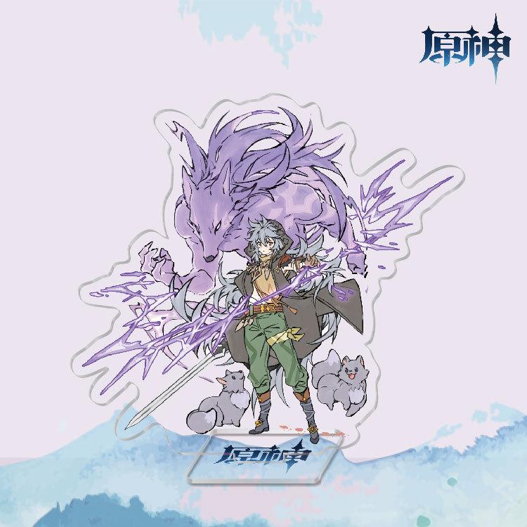 Spiel Modell Impact Acryl Cosplay Charakter Stand Acryl Figur Stand bemalt Schreibtisch Dekor Ornament Geschenk