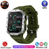 Nuovo SmartWatch Uomo Per Donna Militare Outdoor Tracker GPS Orologi Sportivi Cardio Frequenza Sonno Impermeabile Smart Watch IOS Android