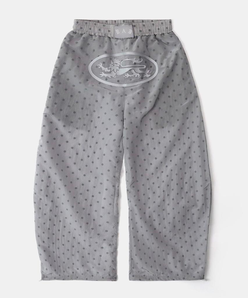 BADBLOOD Mystic Nylon Reflective Joggers - Gray Dot