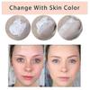 2 st Tlm Färgförändrande Foundation För Åldrande Hud, flytande Makeupbas Naken Ansiktstäckning Concealerkräm