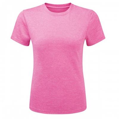 Womens/Ladies Ion-Charge Textured Recycled T-Shirt