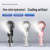 F1 Handheld Hydrating Mini Portable USB Rechargeable Eco-friendly Electric Fan for Students and Outdoor Use