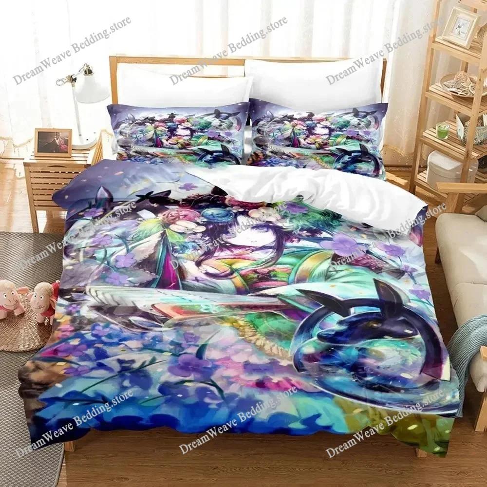 Lord of Vermilion Bedding Set Duvet Cover Bed Set Quilt Cover Pillowcase Comforter King Queen Size Boys Adult Bedding Set