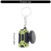 Creative Double Function Mini Grinder Keychain Constructed From Sturdy Soft Rubber Enhancing Aesthetics For Quality Concerned Individuals