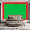2D Tropical Waterfall Tapestry Lush Rainforest Background Cloth