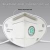 DR.ROOS KN95 Industrial Activated Carbon Dust Mask with Breathing Valve