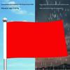 Yunming Durable Nano Waterproof Blank Red Flag
