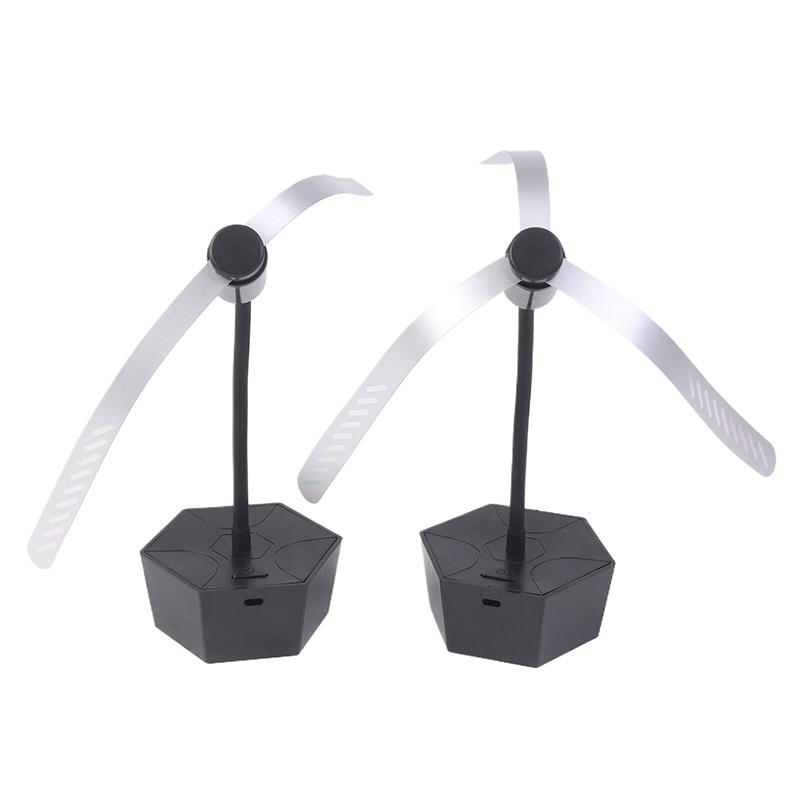 1Pc Flexible Fly Repellent Fans For Outdoor Table Top Tables Battery Type Fly Fan For Food Keep Flies Away