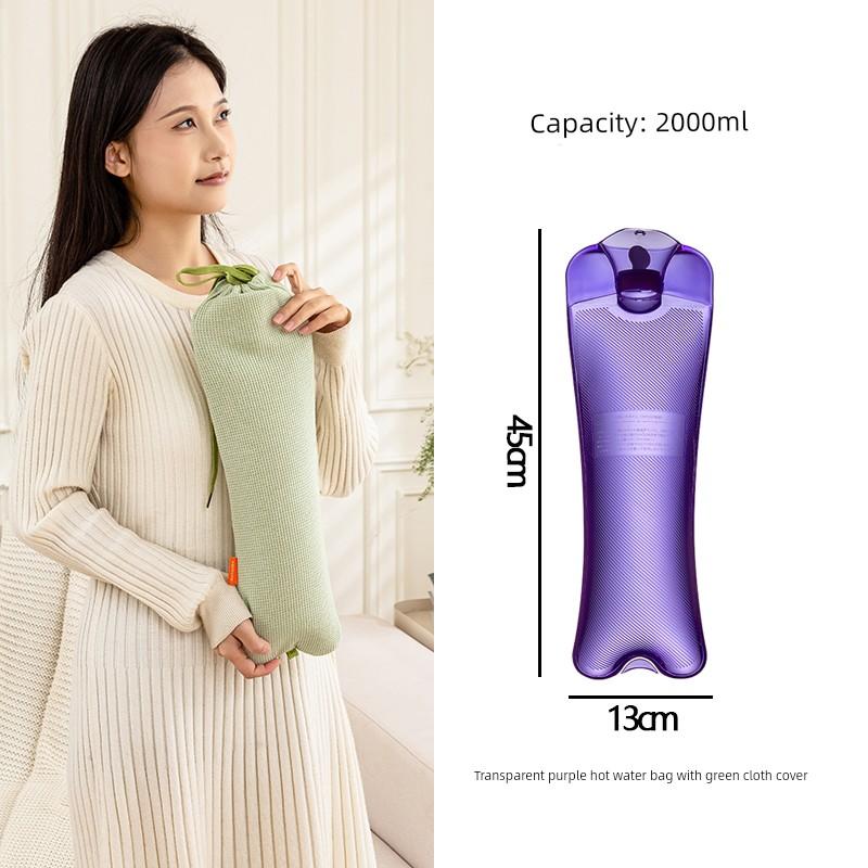 2025 Hot Water Bag Winter Warm Bed Warm Bed Cover Foot Handy Gadget Large Stuffed Irrigation Type Hot-Water Bag Water Injection