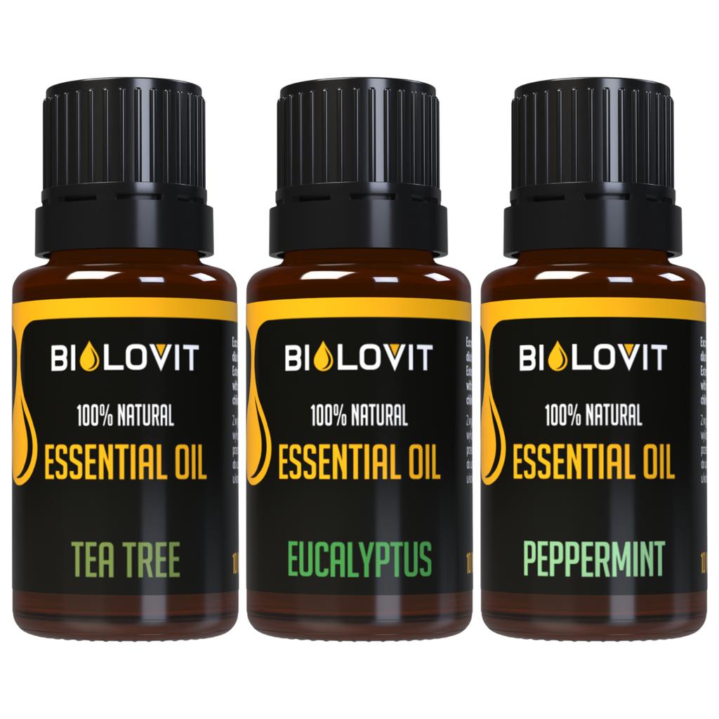 Bilovit Set of Essential Oils for Runny Nose 3x10ml