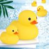 Baby Bath Toys Cute Duck Baby Gift Bathroom Rubber Large Yellow Duck Bathing Toy