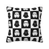 Custom M-Mandalorianed Cushion Covers Space Television Velvet Modern Pillow