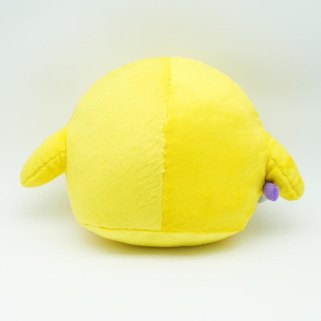Adorable Plush Duck with Knife - Soft Cartoon Pillow