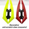 28GC 2pcs Motorcycle Fixed Wind Wing Aerodynamic Front Spoiler for Electric Scooters