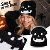 Halloween Pumpkin Knit with - Warm Pullover Hat for Fall and Winter
