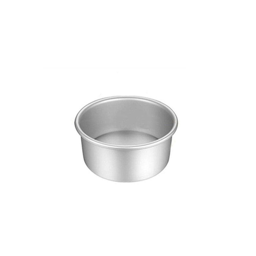 

1/2/4/6pack Fixed 4 Inch Cake Pan Nonstick Aluminum Small Round Cake Baking Pans Molds for Cheese, Pizza, Quiche, Home Party