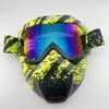 Windproof Outdoor Mask Glasses Men Off-road HD Lens MX MTB ATV Anti-Fog Full Face Protection Tactical Helmet Mask Adjustable