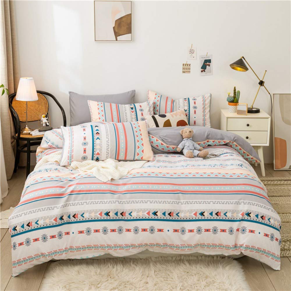 Polka Dots Duvet Cover Cute Kawaii Polka Dots Bedding Set Black and White Comforter Cover for Boys Girls Children Teens Bedroom Decor Minima