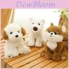 Cartoon Dog Plush Toy For Kids With Pp Cotton Filling Sit Worryfree Night Sleep Gift For Children