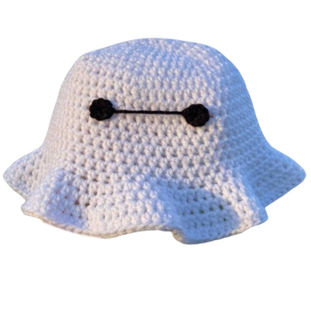 Crochet Pumpkin Bucket Hat Bucket Hat Crochet Pumpkin Fisherman Hat for Adult Teens Skin-Friendly Floppy Hat