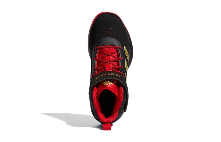 adidas Cross Em Up 5 Cushioning, Wear Resistant Low Top Children's Basketball Shoes Kids' GZ0119