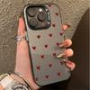 Phone Case For VIVO V60 V50 Lite 5G V40 Y05 4G Y04 Y29 Y36 V29 X70PRO Polka Dots Matte Cover Love Heart
