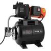 1,1 PS Flachbrunnenpumpe mit Druckbehälter, 230V 5000 LPH, Kunststoff-Bewässerungs-Jetpumpe mit 19 L Tank, Automatisches Wasserversorgungs- und Transfer-System,