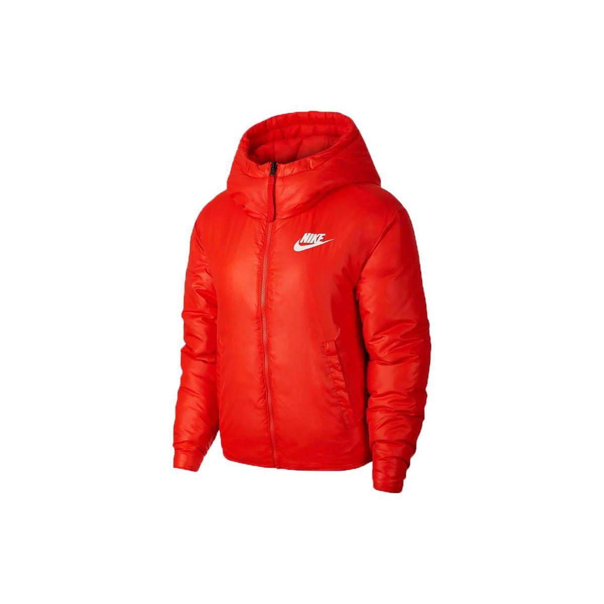 Nike Sportswear Women s Synthetic Fill Hooded Jacket Pomegranate CD9044-634 L