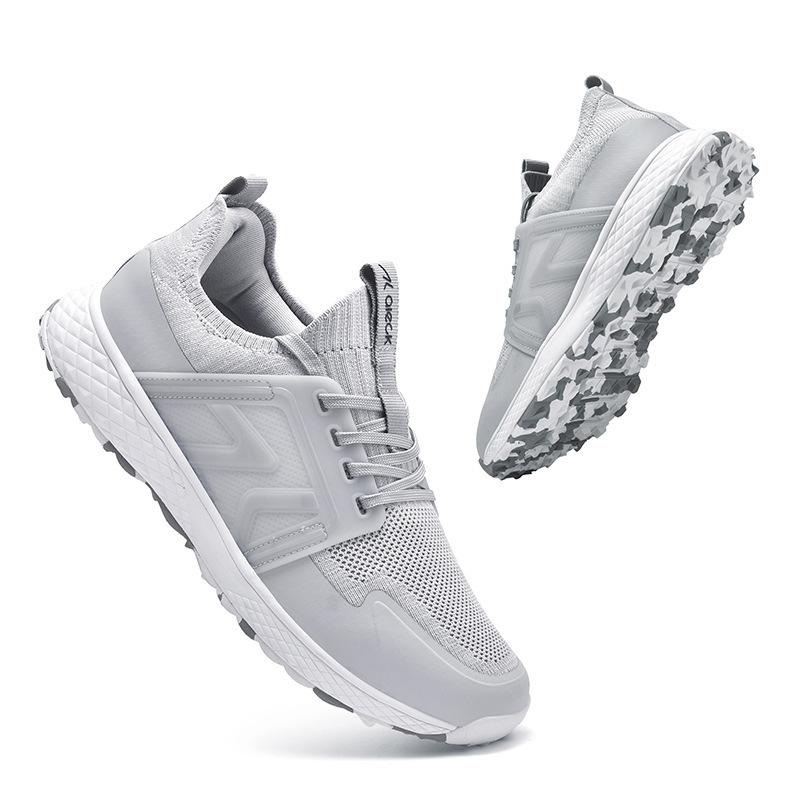 

Foreign trade golf shoes men s and women s breathable rotating button couple golf shoes casual sports shoes 46