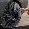 Car Spare Tire Cover Waterproof Anti-Puncture Spare Wheel Protective Cover Car Tire Protective Cover for Rvs Trucks Automotive