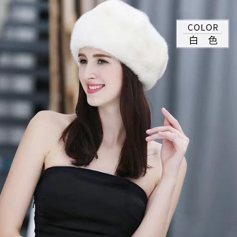 Women’s Hat High-end Hats Autumn and Winterheattech Ear Protection Hats Winterfashion Berets