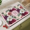 Mud Absorbent Quickly Dry Heat Resistant Non-Slip Tableware Pad Dish Drying Mat Placemat Coffee Mat