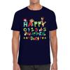 Happy Numbers Day Colourful Cartoon Numbers Day Maths Day School Charity Day Mens Tee Top