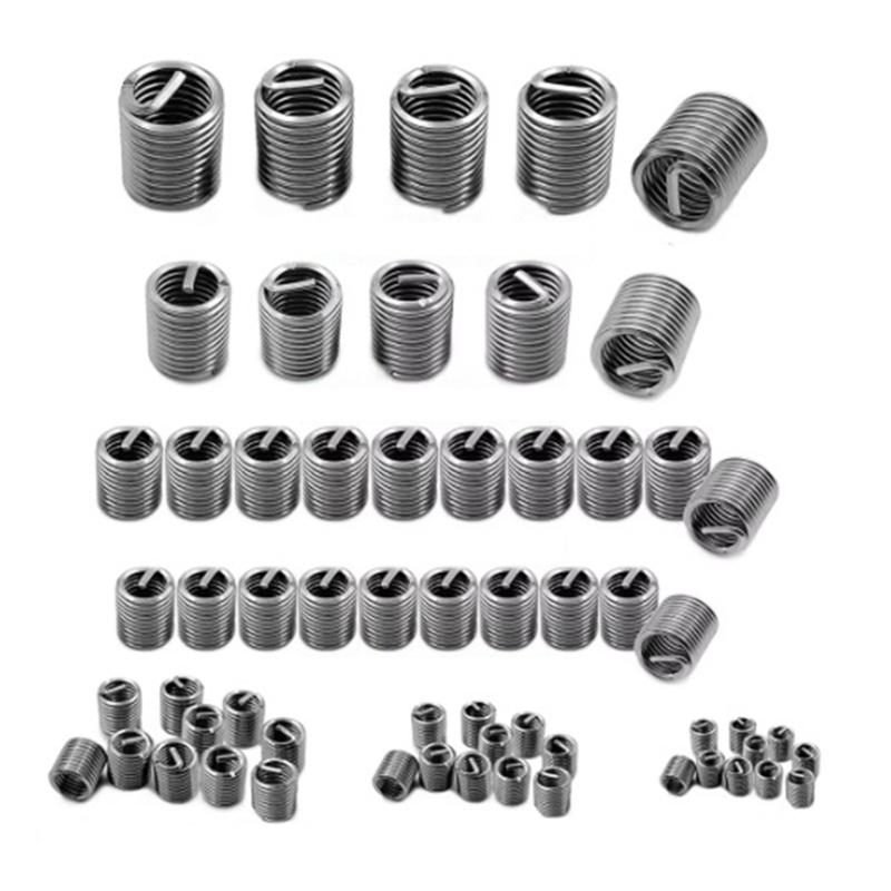 

60PCS 3mm-12mm Stainless Steel Wire Screw Insert For Bolted Connections Vibration Resistant Wear Resistant Fasteners 1