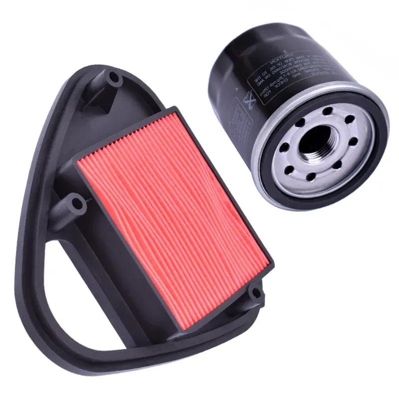 Motorcycle Oil Filter Air Filter Kit for Honda NV400 Vt600cshadow VLX 1988-1995 VT600 C CD Shadow VLX 1995-1998