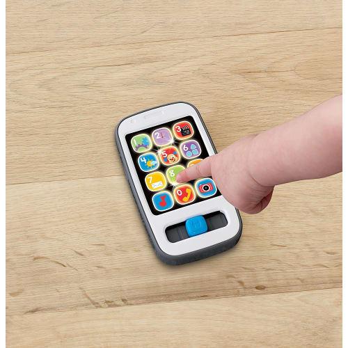 Fisher Price Smile! Learning Talking Bilingual Smartphone [6-36 Months] [Educational Education/English/Foreign Language] CDF90