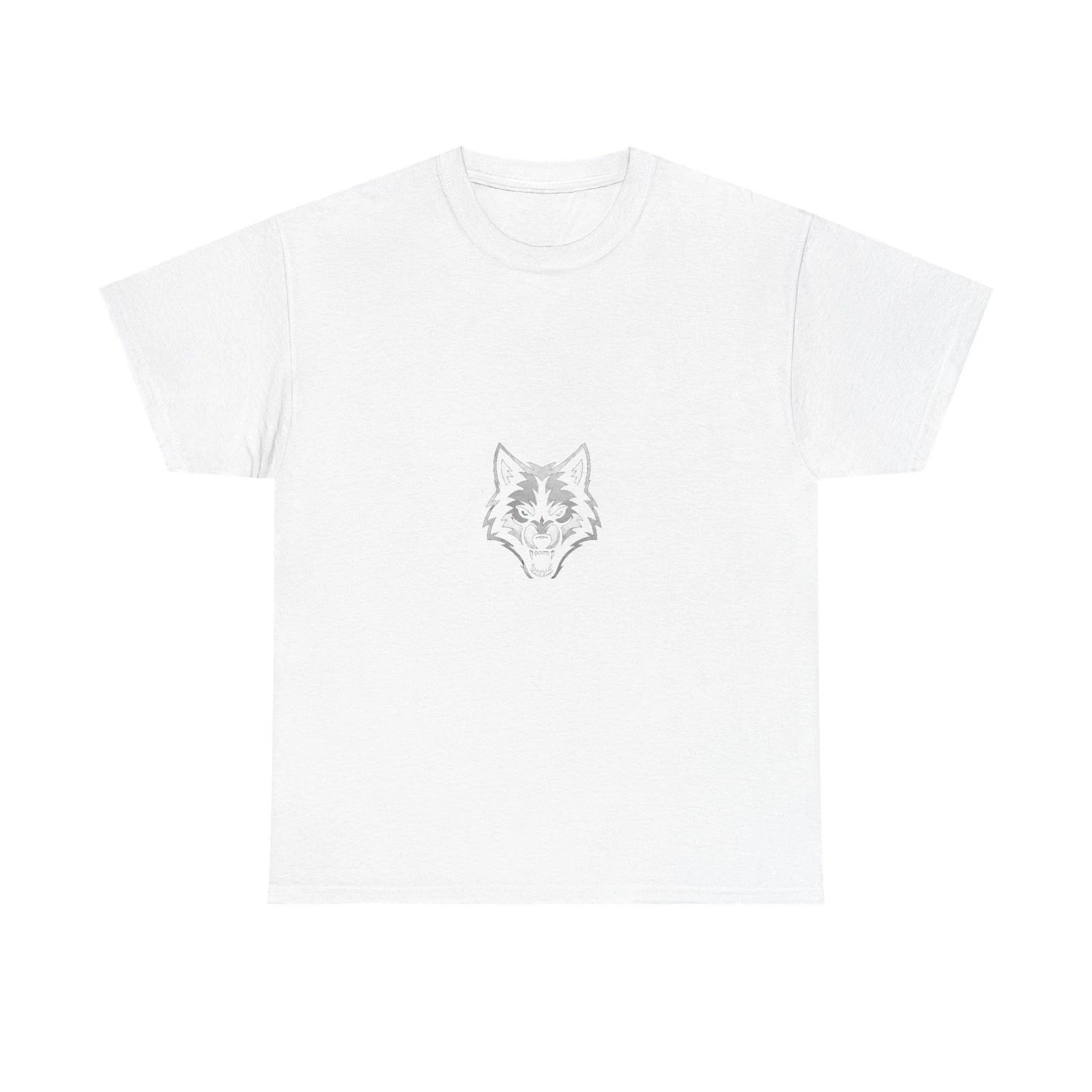 Wolf Snarling T-Shirt - Center Chest 4XL
