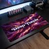 Deep Purple Print Large Mouse Pad Smooth Surface Anti?Slip Desk Mat For Gaming Office Laptop Decoration