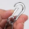 Carabiners Clips Keychain Hook Buckle Single Loop Indoor Outdoor Tools for Backpack Camping Hiking