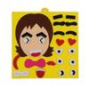 Kids' Expression Puzzle Felt Kit: Educational Facial Feature Stickers